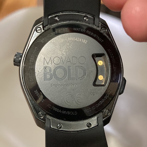 Mens movado bold motion watch pre-owned - Picture 2 of 6